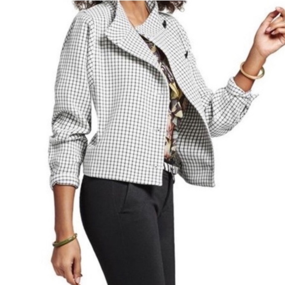 CAbi Osaka Nights Window Pane Blazer size XS - Picture 3 of 9